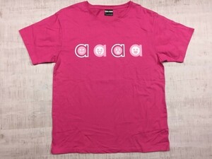 高垣彩陽 たかがきあやひ 声優 ファンミーティング イベントグッズ 半袖Tシャツ メンズ コットン100% XL ピンク