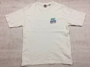 ベンデイビス BEN DAVIS アメカジ ストリート 半袖Tシャツ カットソー メンズ バックプリント有 M 白