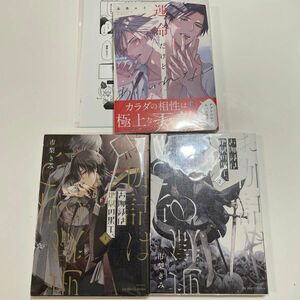 新品未開封含む　運命だけどあいいれない　永条エイ　ペーパー付き。　お伽話は地獄の果て、1,2 市梨きみ