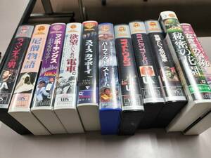 VHSビデオ　ワーナーVIDEOギャラリー　11本セット　いろいろ