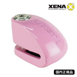 国内正規品 ゼナ XENA ディスクロックアラーム XX6-PK ピンク 盗難防止 セキュリティ オートバイ バイク 送料無料 在庫処分