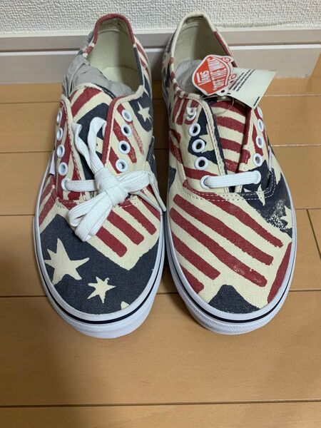 お値引き中 新品未使用vansバンズ星条旗カラー