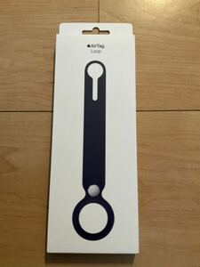 新品未開封　Apple AirTag Loop Navy アップル エアタグ 定価4980円　ループ MHJ03FE/A