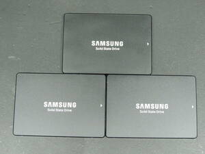 【3台まとめ売り/検品済み】SAMSUNG SSD 650 120GB MZ-650120 (使用時間：357h・8336h・10658h) 管理:セ-95