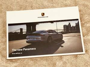 ***[ new goods ]PORSCHE Porsche 971 type Panamera ** Japanese edition thickness . catalog 2020 year 10 month issue ***