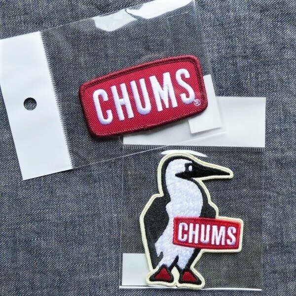 2枚セット CHUMS Wappen CH62-1471 CH62-1627 アイロン接着