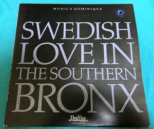 LP●Monica Dominique / Swedish Love In The Southern Bronx SWEDENオリジナル盤 DAG 02-1004 スウェーデン 北欧女流ピアにスト