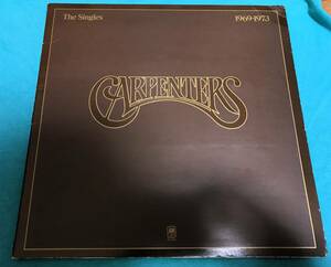 LP●Carpenters / The Singles 1969-1973 USオリジナル盤 SP 3601　エンボス 見開きジャケ