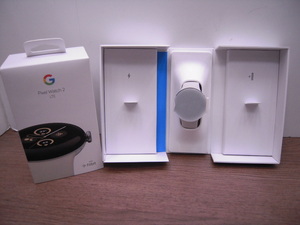 時計祭 Google Pixel Watch 2 グーグル ピクセル ウォッチ モバイル時計 開封品 美品 USB-typeC Wi-Fi Bluetooth GPS リストバンド 2本入り
