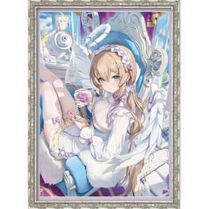 【新品未開封】ほうき星初個展「Secret・Angel」 サイン入り保証書つき 複製原画A モモコちゃん