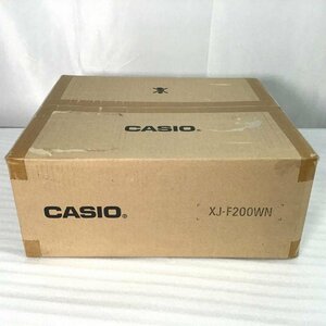 【未開封・中古品】 カシオ / CASIO データプロジェクター XJ-F200WN ビジネス(業務用) DLP 3000ルーメン 1280x800 20,000:1 30018007