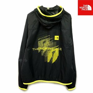 USA限定新品 ノースフェイス WINDWALL ウインドパーカー ジャケット (XXL) ブラック 軽量 ハーフドーム両面ロゴ THE NORTH FACE /fa23