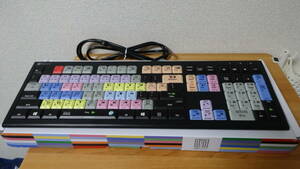 EDIUS用キーボード logickeyboard KB-A2PC グラスバレー エディウス 中古品