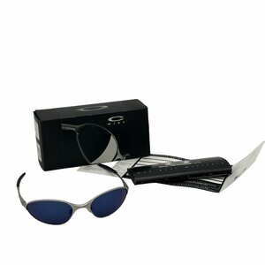 【美品】OAKLEY C WIRE 90s　オークリー シーワイヤー　サングラス　廃版品　FRAME COLOR: Silver LENS COLOR: Ice Iridium　