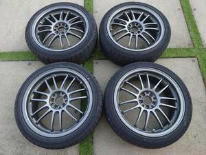 RAYS　VOLKRACING RE30【特注カラー】 18インチ　7.5J＋50 5穴　PCD100 　エナセーブRV504 215/45R18 