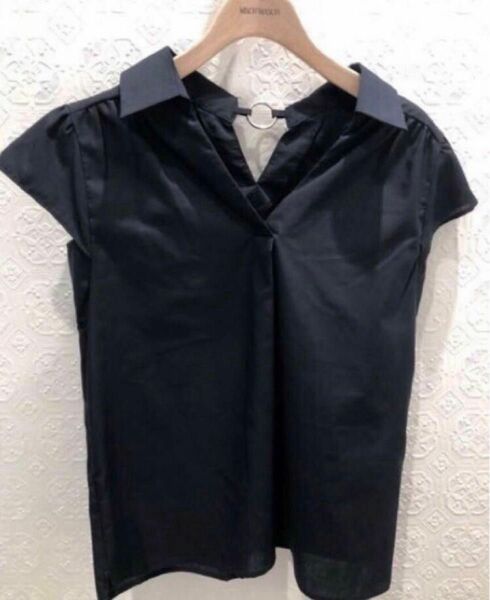 値下不可 新品 ¥7452 MISCH MASCH シャツ ネイビー ミッシュマッシュ 