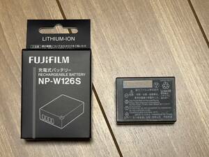 フジフィルム 充電式バッテリー NP-W126S 富士フイルム 美品