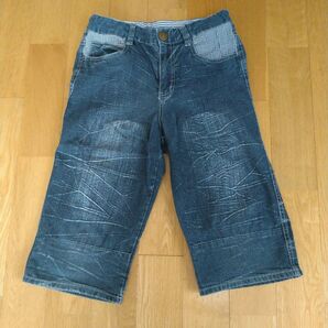 デニムハーフパンツ 150