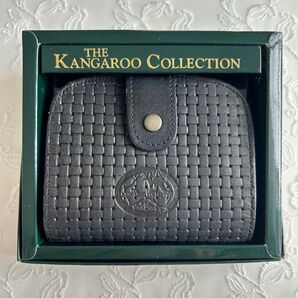 カンガルー皮 二つ折り財布