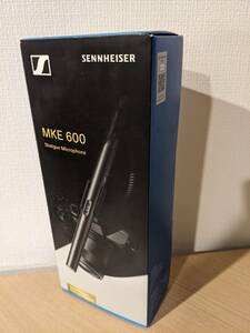  new goods ]Sennheiser MKE 600 Schott gun Mike XLR Sennheiser Schott gun Mike condenser MKE600 MKE-600 camera vlog PC distribution 