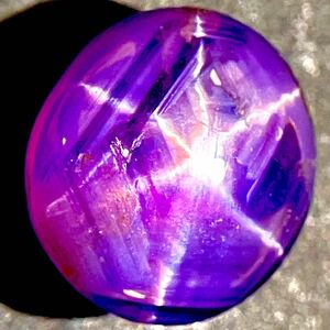 * natural violet Star sapphire * 8.094ct J approximately 10.4×9.7mmso-ting attaching loose unset jewel gem jewelry star sapphire corundum