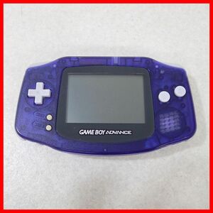 GBA Game Boy Advance toy The .s limitation midnight blue body AGB-001 Nintendo nintendo Junk [10