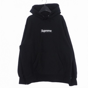 シュプリーム SUPREME Box Logo Hooded Sweatshirt ボックス ロゴ フーデット スウェットシャツ パーカー L 黒 ブラック メンズ
