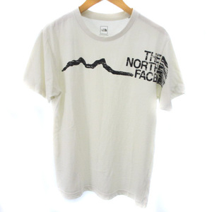 ザノースフェイス THE NORTH FACE Tシャツ 半袖 ロゴ プリント NT31616 白系 ホワイト系 M トップス メンズ