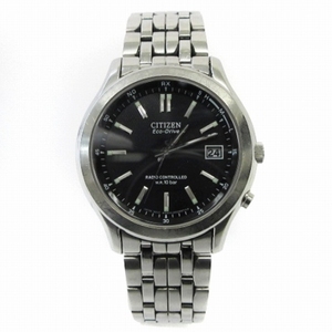 シチズン CITIZEN 腕時計 エコドライブ ソーラー FRD59-2391 黒文字盤 シルバーカラー メンズ