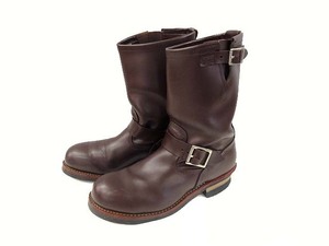  Red Wing REDWING 2269 engineer boots chocolate chrome Brown tea steel tu8.5 D men's 