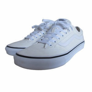 バンズ VANS STANCE スタンス V362CF PU WHITE ローカットスニーカー シューズ ロゴ 白 ホワイト 26cm 0517 メンズ