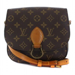 ルイヴィトン LOUIS VUITTON モノグラム サンクルー MM ショルダーバッグ 斜め掛け 茶 ブラウン /BM ■OH レディース