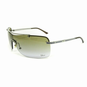  Christian Dior AIR 2 AUT JIN 115 one lens sunglasses glasses gradation silver color brown group lady's 