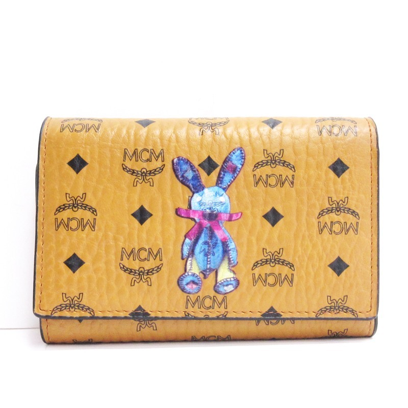⭐️新品未使用⭐️ MCM ラビットプリント ヴィセトス柄 ロゴグラム お札入れ - メルカリ
