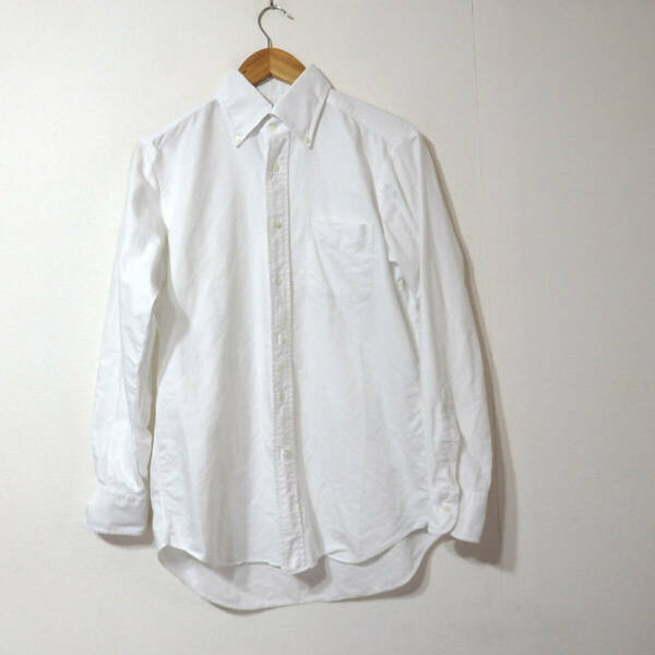 【送料無料】メーカーズシャツ鎌倉オックスフォードシャツ/白　４０－８４　MAKER'S SHIRT KAMAKURA