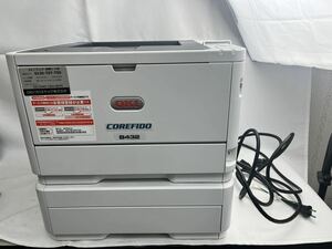 (H)プリンター　OKI モノクロ　レーザープリンター　B432 動作確認済み　総印刷約31000枚　トナー残量70% ドラム残量39% 別売りトレイ付き