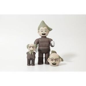 手塚プロダクション×デハラユキノリ×万事屋のコラボアートフィギュア作品(限りなくかうず風セピアカラーver.)