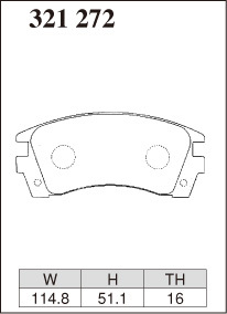 ブレーキパッド ファミリアバン BVFNY10/BVSNY10 マツダ ディクセル Zタイプ 321272 フロント左右セット DIXCEL MAZDA ブレーキパッド ファミリアバン BVFNY10/BVSNY10 マツダ ディクセル Zタイプ 321272 フロント左右セット DIXCEL MAZDA