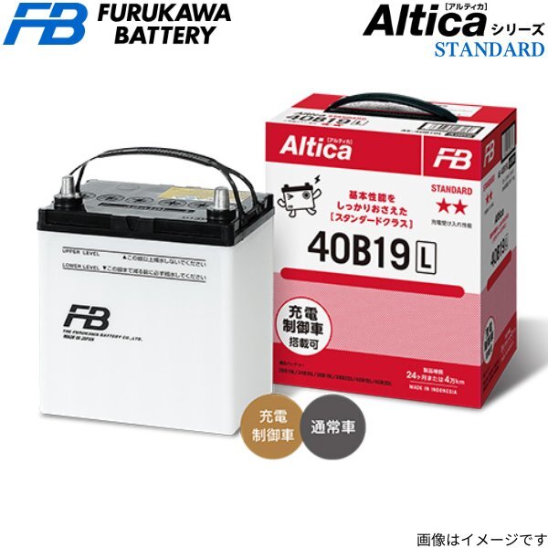 古河バッテリー ミニカ TA-H47A ミツビシ アルティカ スタンダード 標準仕様 AS-40B19L 古河電池