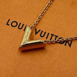  прекрасный товар LOIUS VUITTON Louis * Vuitton колье kolie Esse n автомобиль ruV колье M61083 Gold золотой высококлассный женщина женский elegance 