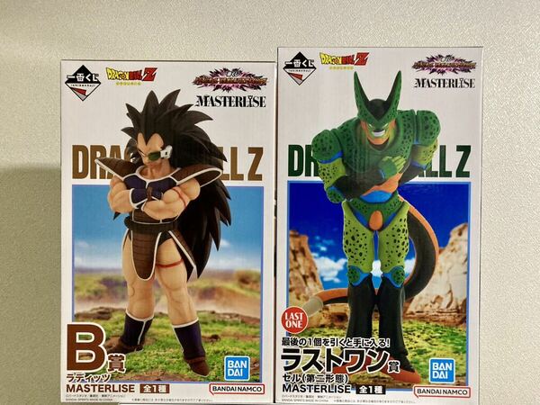 新品未開封 ドラゴンボール一番くじ ラストワン賞 セル&B賞 ラディッツ #アリクルスタンド #アクスタ #フィギュア #孫悟飯 #ベジータ