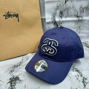 ハワイ購入 stussy SS LINK APP 9TWENTY CAP 紺 ステューシー NAVY ネイビー