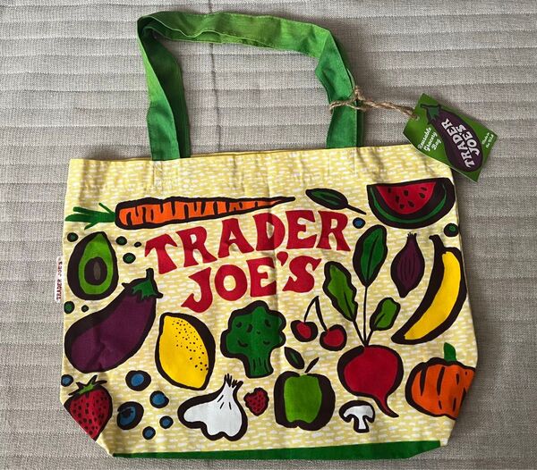 TRADER JOE'S トレーダージョーズ エコバッグ 野菜柄