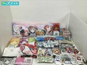 【同梱不可/現状】五等分の花嫁 グッズ まとめ売り フィギュア クッション 缶バッジ 他 A / 中野一花 二乃 美玖 四葉 五月 ごとはな