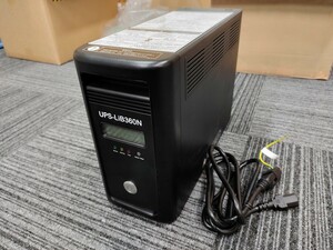 UPS lithium ion battery installing Uninterruptible Power Supply nakayoNAKAYO UPS-LiB360N 360Wh