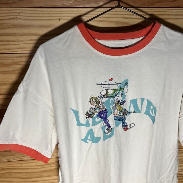 リンガーTシャツ ビンテージ 古着 S