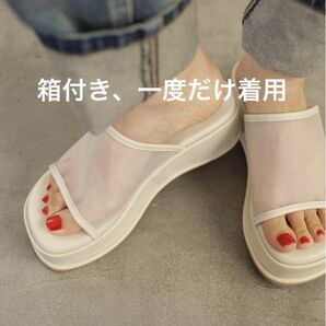 厚底プラットフォームサンダル