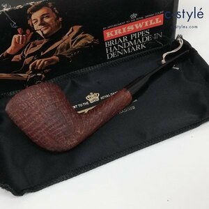 B943a [人気] KRISWILL クリスウィル パイプ BRIAR HANDMADE IN DENMARK 喫煙具 煙草 タバコ | その他 Y