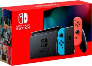 新品未使用Nintendo Switch 本体 (ニンテンドースイッチ) Joy-Con(L) ネオンブルー/(R) ネオンレッド