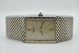 SEIKO セイコー 16-5521 ジェラルドジェンタ メンズ腕時計 クォーツ 稼働品 検索：クレドール アシェ スイス